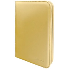 Vivid Yellow 4-Pocket Zippered PRO-Binder